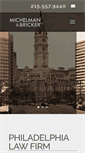 Mobile Screenshot of michelmanbricker.com